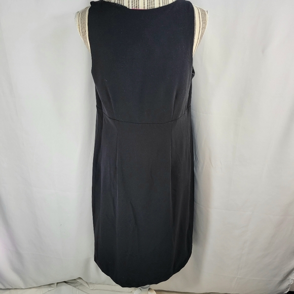 Liz Lange Maternity Stretch Black Sleeveless Dress Size Small - Picture 4 of 7